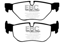 Load image into Gallery viewer, EBC BMW E81 E87 E90 E91 Bluestuff NDX Trackday Rear Brake Pads - ATE Caliper (Inc. 130i, 318i, 320i &amp; Alpina D3)
