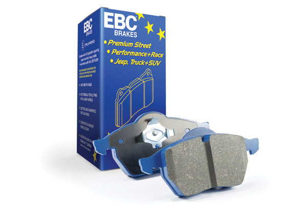 EBC BMW E81 E87 E90 E91 Bluestuff NDX Trackday Rear Brake Pads - ATE Caliper (Inc. 130i, 318i, 320i & Alpina D3)