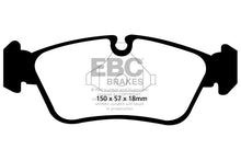 Load image into Gallery viewer, EBC BMW E81 E87 E90 E91 Yellowstuff 4000 Series Front Sport Brake Pads &amp; Slotted And Dimpled Sport Discs Kit - TRW Caliper (Inc. 118i, 316i, 320i &amp; 318i)
