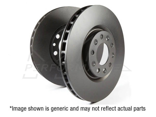 EBC BMW E82 E88 135i Premium OE Replacement Rear Discs (Drilled)