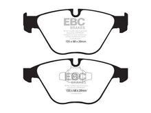 Load image into Gallery viewer, EBC BMW E89 Z4 30i Greenstuff 2000 Series Front Sport Brake Pads &amp; Premium OE Replacement Riveted Discs Kit - ATE Caliper
