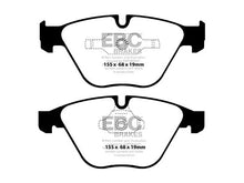 Load image into Gallery viewer, EBC BMW E90 E91 E92 E93 Greenstuff 2000 Series Front Sport Brake Pads &amp; Premium OE Replacement Plain Discs Kit - ATE Caliper (Inc. 325i, 330i, 335i &amp; 335ix)
