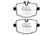 Load image into Gallery viewer, EBC BMW F10 F11 F12 F13 Yellowstuff 4000 Series Rear Sport Brake Pads &amp; Premium OE Replacement Riveted Discs Kit - TRW Caliper (Inc. 550i, 535i, 650i &amp; 640i)
