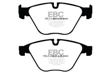 Load image into Gallery viewer, EBC BMW F10 F11 Yellowstuff 4000 Series Front Sport Brake Pads &amp; USR Slotted Discs Kit - ATE Caliper (Inc. 520i, 525i, 528i &amp; 530i)
