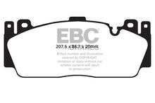 Load image into Gallery viewer, EBC Redstuff Sport DP32148C Front Brake Pads for BMW M2 Competition F87, M5 F10, M6 F12/F13/F06 with Brembo Front Calipers - Low Dust Ceramic Fast Road Upgrade
