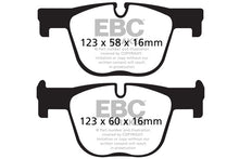 Load image into Gallery viewer, EBC BMW F30 F31 F34 F36 Yellowstuff 4000 Series Rear Sport Brake Pads &amp; Premium OE Replacement Plain Discs Kit - ATE Caliper (Inc. 340i, 335i, 440i &amp; 435i)

