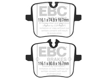 Load image into Gallery viewer, EBC Brakes Redstuff Ceramic Rear Brake Pads for BMW M5 F90 (2018+) TRW Rear Caliper - Low Dust Fast-Road Upgrade - DP32320C
