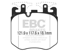 Load image into Gallery viewer, EBC BMW G11 G20 G30 G32 Greenstuff 2000 Series Sport Front Brake Pads - Brembo Caliper (Inc. M340ix, M550ix, 640i &amp; 750i)

