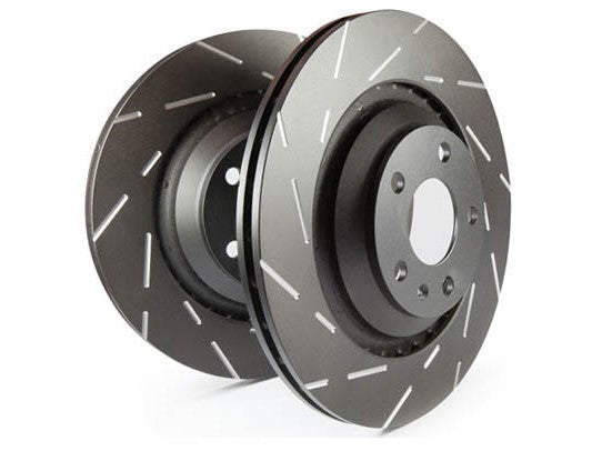 EBC MINI F54 F55 F57 F60 USR Series Fine Slotted Brake Discs Rear Discs (Inc. Cooper, Cooper Clubman & Countryman)
