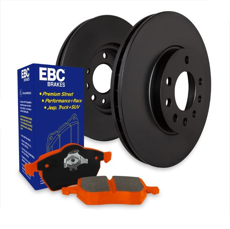 EBC Nissan Orangestuff Race Rear Brake Discs & Pads (Inc. R32 Skyline, R33 Skyline, Z32 300ZX & GZ32 300ZX)