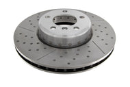 EBC Brakes 2-Piece Riveted Slotted & Dimpled Rear Brake Discs 345mm Vented for BMW 1 Series F20 F21 & 2 Series F22 M135i M140i 228i M235i M240i (Brembo Calipers, Pair) GD2067R