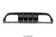 BMW M3 M4 F80 F82 F83 Rear Carbon Fibre Diffuser with Winglets – Evaero F8X Performance Rear Bumper Valance, OEM+ Fitment (EVA-F8XM-DIF)