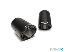 Load image into Gallery viewer, MMR Performance Valved Exhaust for Mini F56/F55/F54 Cooper S &amp; JCW (2013-2019) | 2.75in High-Flow Cat-Back + 3in 300-Cell Sports Cat Downpipe | Remote Valve Control, Carbon Fibre Tips | B48 | Turbo-Back Option
