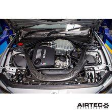 Load image into Gallery viewer, AIRTEC Motorsport Billet Chargecooler Upgrade in Black - S55 (M2 Competition, M3 And M4)
