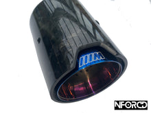 Load image into Gallery viewer, BMW Blue Forged Carbon Fiber Tips
