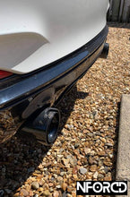 Load image into Gallery viewer, Forged Carbon Fiber BMW Exhaust tips - Silver
