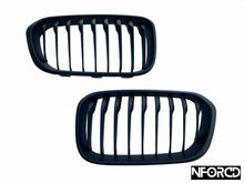 Load image into Gallery viewer, Black Front Grills F20 F21 BMW 1 Series LCI Facelift
