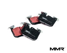 Load image into Gallery viewer, BMW F2x F3x Front Brake Pads - MMR Performance RP650 Fast Road (F20 F21 F22 F23 F30 F31 F32 F33) ECE R90 Approved, Low Dust, Fade Resistant - M Sport Blue Calipers, Manual Handbrake - 1/2/3/4 Series
