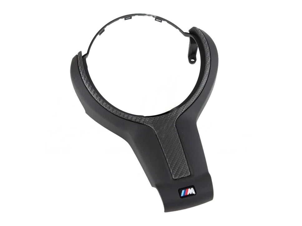 Genuine BMW M Performance Carbon Fibre Steering Wheel Trim Cover | F20 F21 F22 F23 F30 F31 F32 F33 F34 F36 F45 F46 F48 F39 | 1 2 3 4 Series, X1 X2 | OEM 32302231982 | Fits M135i M240i 440i
