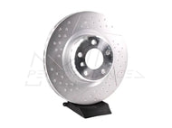 Genuine BMW M Performance Front Brake Disc (Rotor) 340 x 30 mm Ventilated, Perforated & Grooved - F20 F21 F22 F23 F
