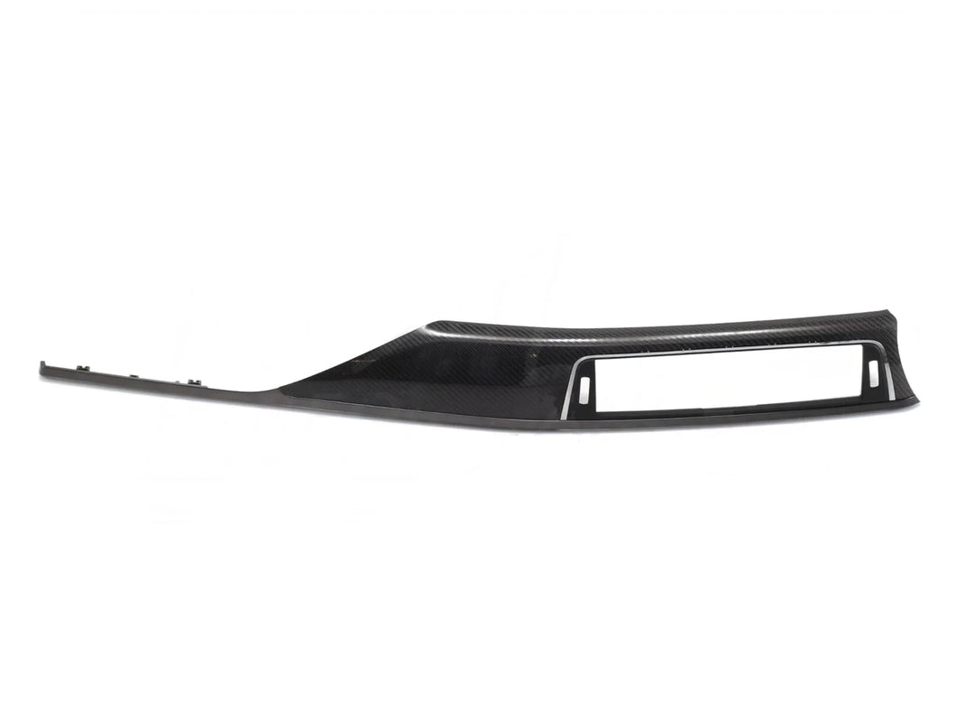 Genuine BMW F80 F82 F83 RHD Carbon Fibre Front Passenger Dash Trim (M3 & M4)