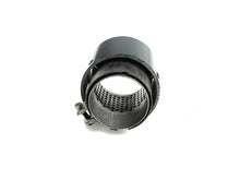 Load image into Gallery viewer, Genuine BMW M Performance Carbon &amp; Titanium Exhaust Tip / Tailpipe Cover - F87 M2/M2 Competition, F80 M3, F82 F83 M4 - OEM Carbon Fibre, Embossed M Logo - 18302468411
