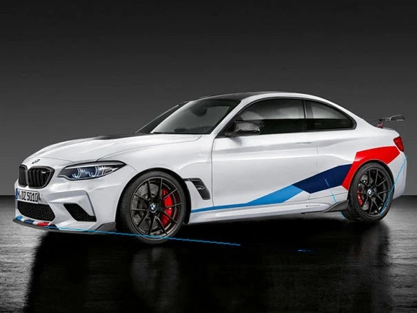 Genuine BMW F87 M Performance Car Wrapping Decal Set (M2 & M2 Competition)