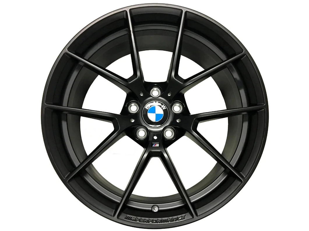 Genuine BMW F87 M Performance Y-Spoke 763M Matte Black / Frozen Gold 19