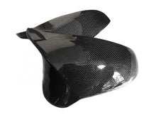 Load image into Gallery viewer, Genuine BMW M Performance Carbon Fibre Mirror Covers (Pair) for F80 M3 2012-2019, F82 F83 M4 2013-2019, F87 LCI M2 Competition 2018+ – OEM 2x2 Twill Direct Replacement Mirror Caps
