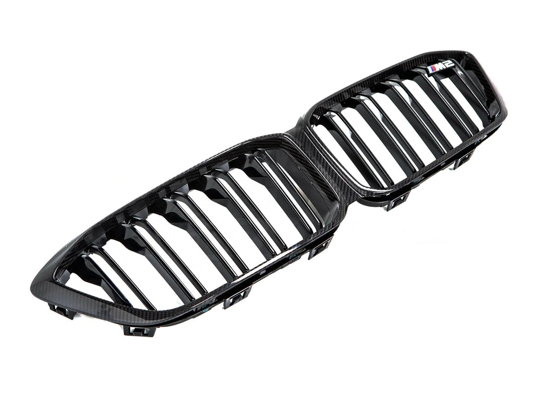Genuine BMW M Performance F87 M2 Competition Front Carbon Grilles
