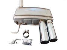 Load image into Gallery viewer, Genuine BMW Performance Rear Silencer/Muffler Exhaust for 3 Series E92/E93 320d N47 – Stainless Steel, Twin 74mm Chrome Tips – OEM Fit – Part 18302185803
