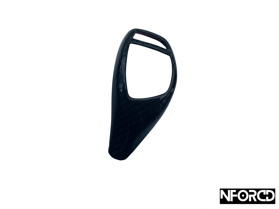 Carbon Fibre Gear Shifter Knob Cover BMW