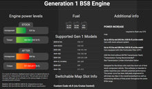 Load image into Gallery viewer, MG Flasher B58 Tuning Maps
