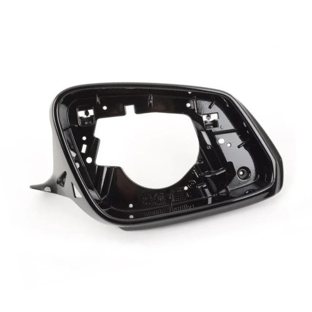 Genuine BMW OEM Bright-black Wing/Side Mirror Supporting Ring – F20 F21 F22 F23 F30 F31 F34 F32 F33 F36 F87 M2, X1 E84 – Left or Right – 51167284125 51167284126