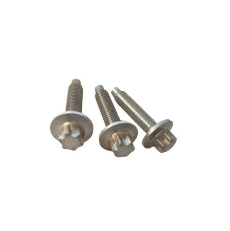 Genuine BMW Water Pump Aluminium Screw Kit (3pc Bolts) - E60 E81 E90 F01 - Fits 130i 335i 535i Z4 30i - OEM Part 11510392553