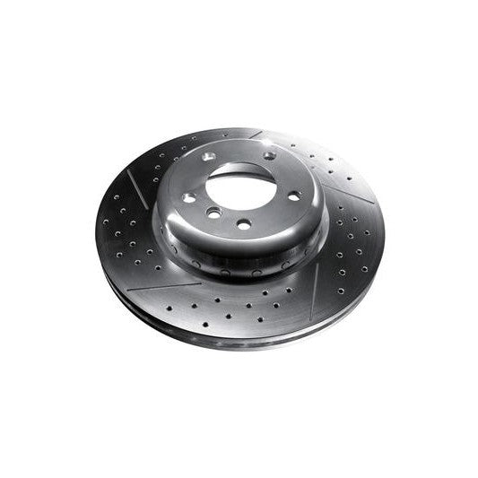 Genuine BMW E82 E88 Rear Brake Disc 324x22mm Drilled & Vented (Single) – 1 Series 123d 135i 2006–2013 – OE Rotor 34216795754