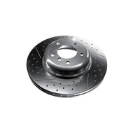 Genuine BMW E82 E88 Rear Brake Disc 324x22mm Drilled & Vented (Single) – 1 Series 123d 135i 2006–2013 – OE Rotor 34216795754