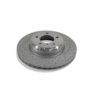 Genuine BMW 1 Series & 3 Series Front Brake Disc 338x26mm Perforated & Ventilated (E82 E88 E90 E91 E92 E93) - Fits 130i 135i 328i 330i - OE Part 34116786392
