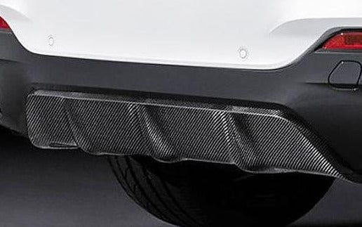 BMW X5 F15 & X6 F16 M Performance Carbon Fibre Rear Diffuser – Genuine BMW OEM (51192357209) | Fits X5 35i; X6 28ix, 30dx, 35i/35ix, 40dx, 50ix, M50dx | Rear Bumper Valance