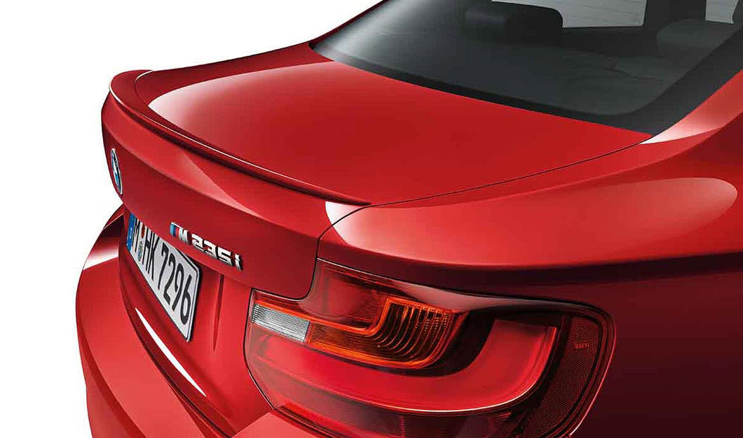 Genuine BMW F22 F87 M Performance Primed Rear Spoiler (Inc. 228i, M235i, M2 & M2 Competition)