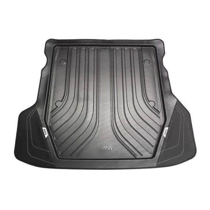 Genuine BMW F36 4 Series Gran Coupe Boot Liner – Basic Line Fitted Luggage Compartment Mat | OEM 2013–2019 | Fits 418i 420i 430i 440i | Part 51472357149