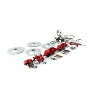 Genuine BMW M Performance 18-inch Big Brake Kit, Red Calipers - F40 1 Series & F44 2 Series Gran Coupe - Front & Rear OEM Upgrade - Fits 116d 118d 118i 120dx 218i 220d 228ix - Part 34112450159
