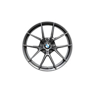 Genuine BMW Y-Spoke 763M 20-inch Rear Alloy Wheel Orbit Grey Matte 10J ET40 | M3 F80 & M4 F82 | OEM 36118071789