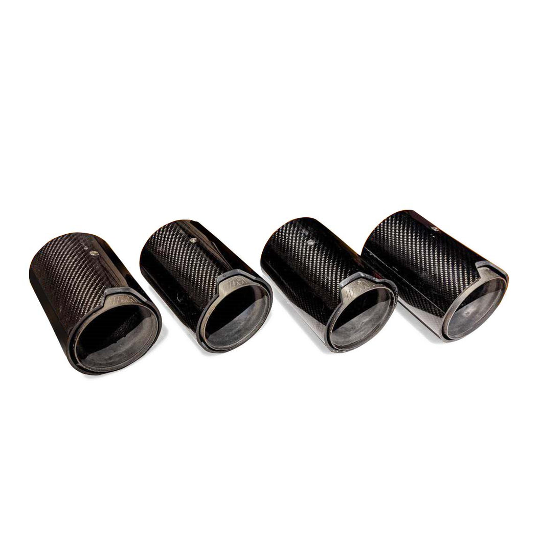 Genuine BMW F80 F82 F83 F87 M Performance Carbon Exhaust Tips (M2, M2 Competition, M3 & M4)