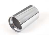 Genuine OEM BMW M Performance Titanium Exhaust Tip Tailpipe Trim – F80 F82 F83 F87 (M2, M2 Competition, M3, M4) – Part 18302358111 – Single