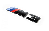 Genuine OEM BMW F80 M3 Black Rear Boot/Trunk Badge Emblem – Black M3 Rear Badge 51148068580
