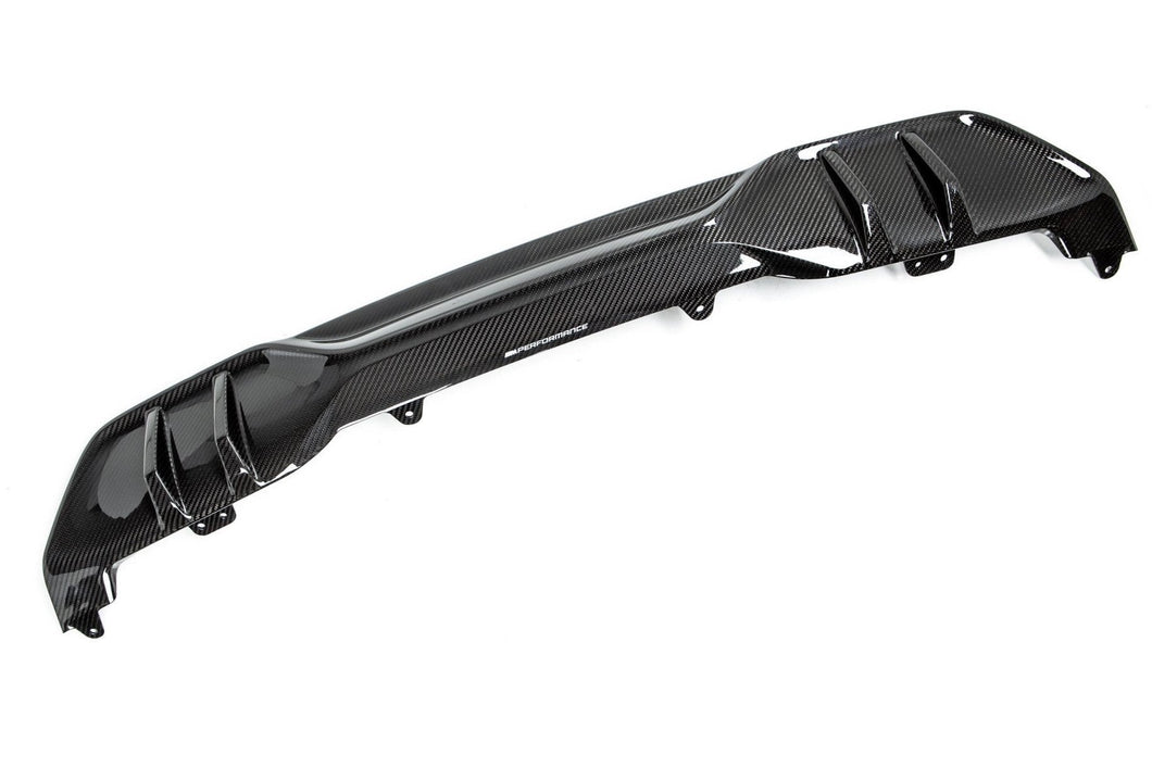 Genuine BMW X5 G05 M Performance Carbon Fibre Rear Diffuser | OEM Rear Bumper Valance | Fits 2017–2019 X5 40i 45e 50i M50i xDrive | Part No. 51192455432