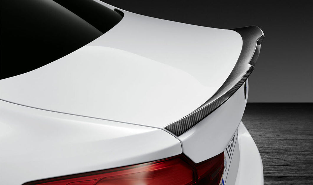 Genuine BMW M Performance Carbon Fibre Pro Rear Spoiler – G30 5 Series & F90 M5 (incl. LCI) OEM Boot Lip | Part 51192457441 (Fits 520i, 530d, M550i xDrive)