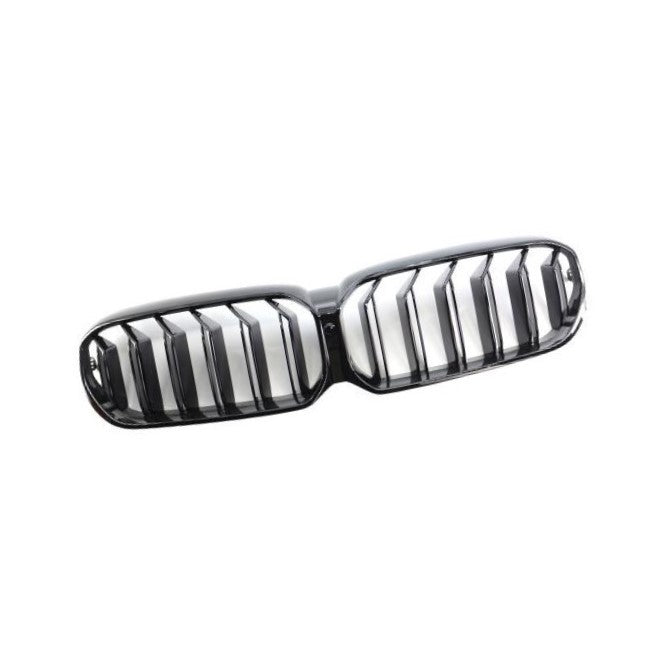Genuine BMW G30 LCI Facelift Shadowline Gloss Black Front Kidney Grille | 5 Series 2019+ (520i, 530e, 530i, 540i xDrive/540ix) | OEM 51129852169