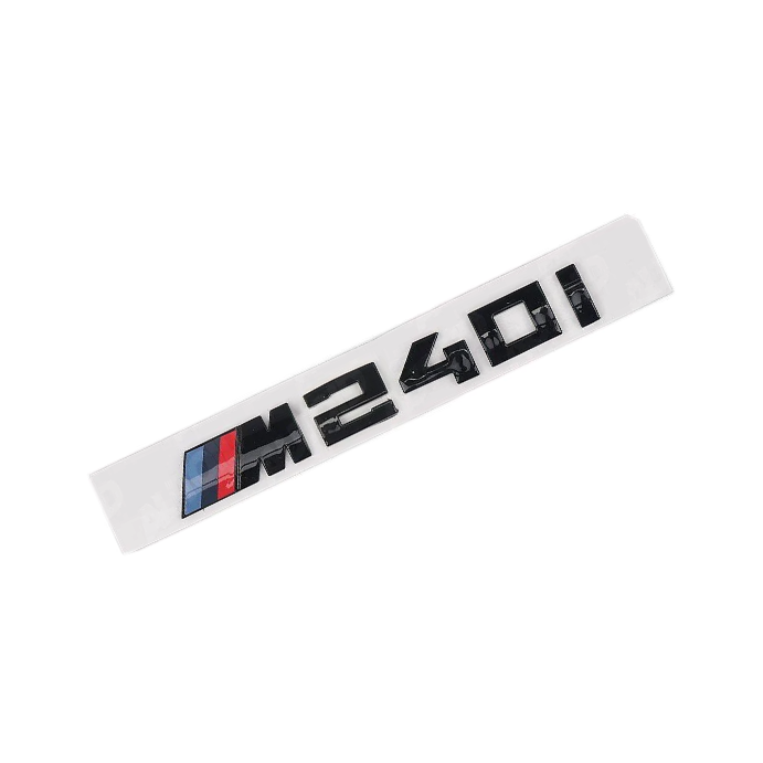 Genuine OEM BMW G42 M240i Rear Boot Badge - Black Emblem for 2 Series - Part 51142472854